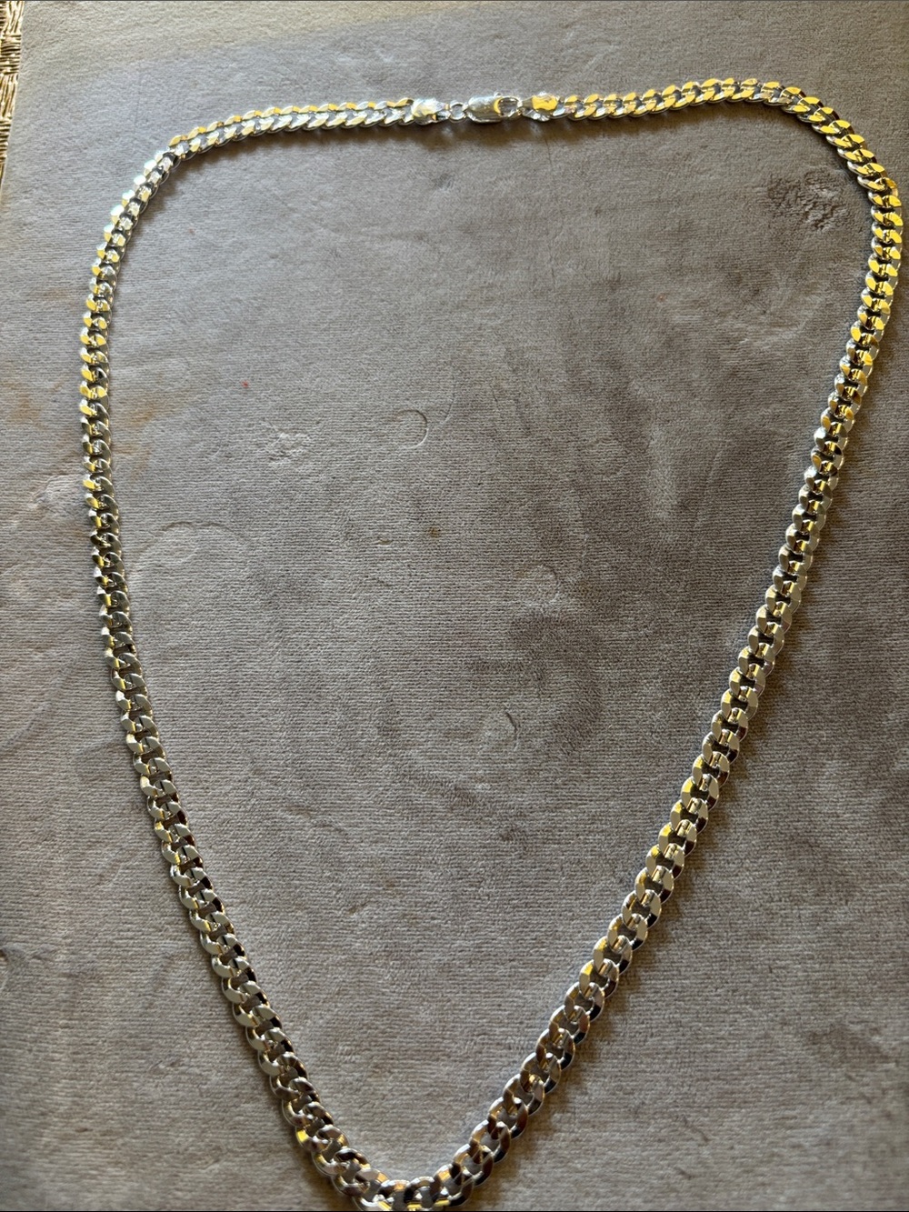 Gold-Tone Curb Chain Necklace - Men's Jewelry